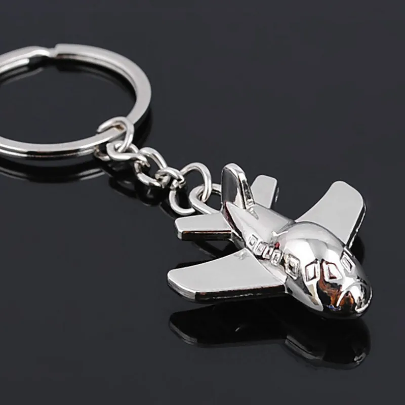 Airplane Model Modern Combat Fighter Aircraft Carrier Plane keyring