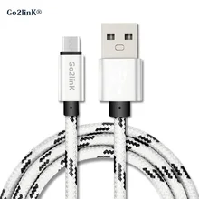 Go2linK Usb кабель Usb-C type C кабель type-C Usb C зарядное устройство зарядный нейлоновый шнур провод для Xiaomi mi x mi 5 5S/Meizu Pro 6 Plus