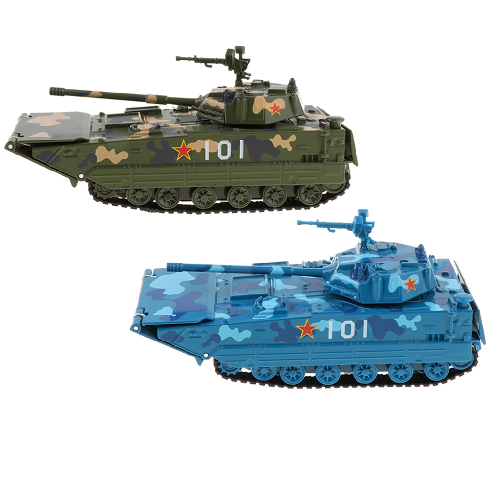 Детская забавная игрушка модель танка с имитацией звуков и огней Танк Игрушка