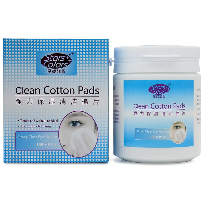 Hot Sale 30 Pieces Clean Cotton Pads to Clean Eye Make up without