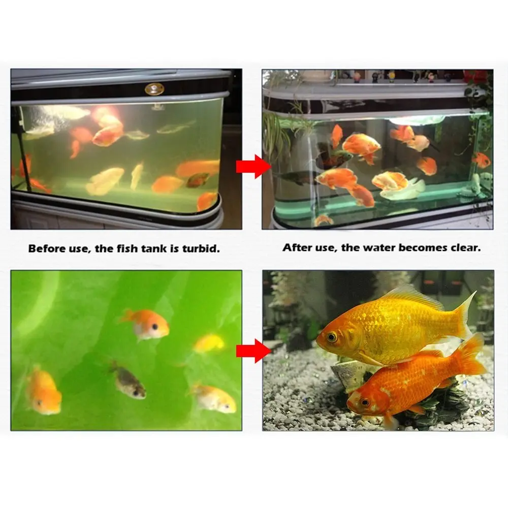 

Aquarium Water Purification Wand Sterilization Algae Removal Purifier for Fish Tank Pond EU Plug