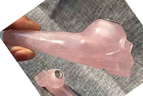 1PCS Natural pink rose Quartz Pipe smoking skull Carb Hole Crystal healing | Дом и сад