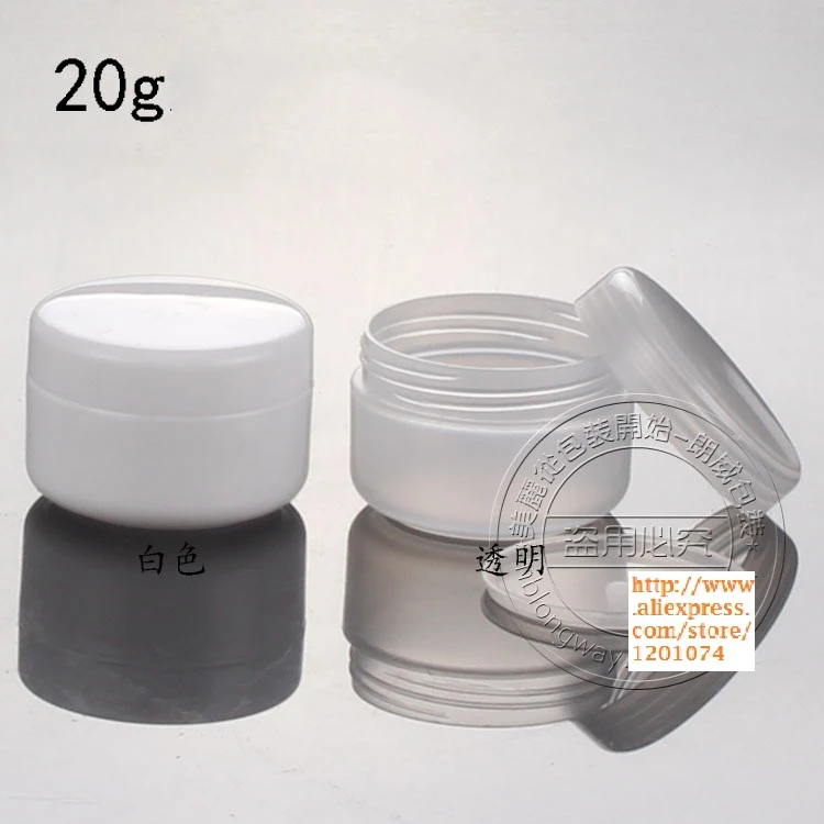 Wholesale,20G Cream Jars,Empty Cosmetic Container,Small Plastic Box,MINI PS Canister,Sample