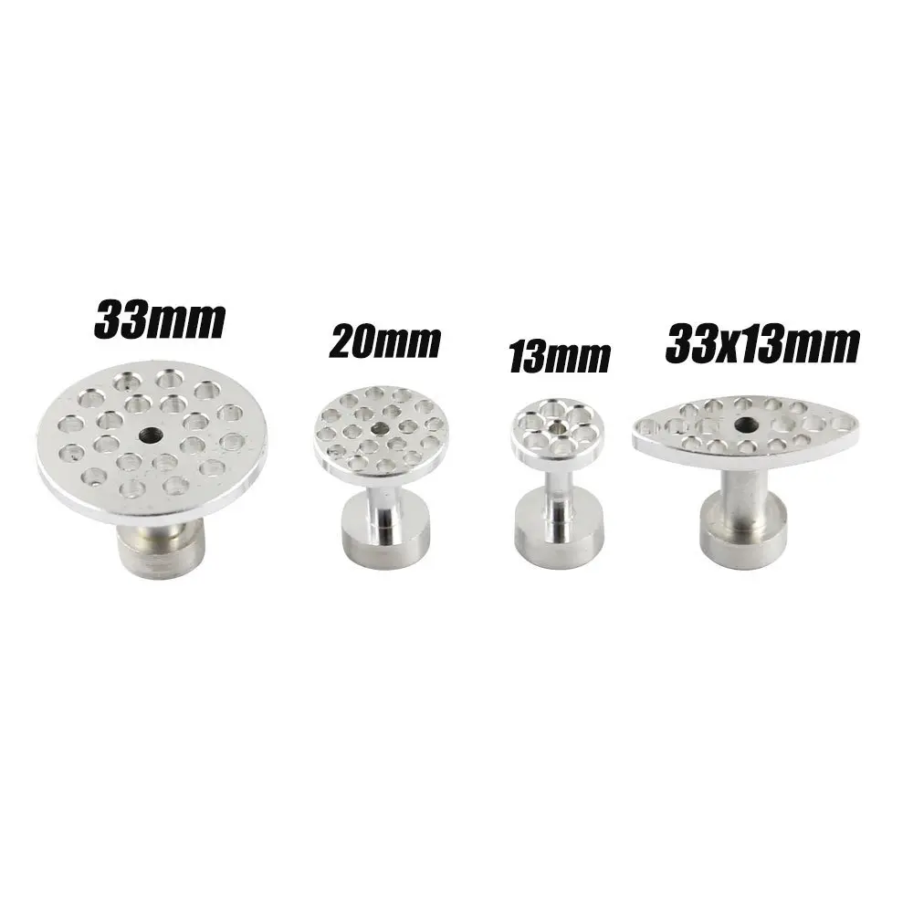 

WHDZ PDR Tool Aluminum Glue Puller Tabs Paintless Dent Repair Tools - 4 Size (4 Pieces)