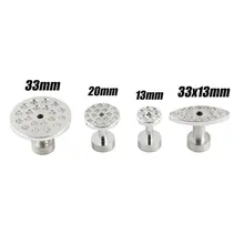 WHDZ PDR Tool Aluminum Glue Puller Tabs Paintless Dent Repair Tools 4 Size 4 Pieces