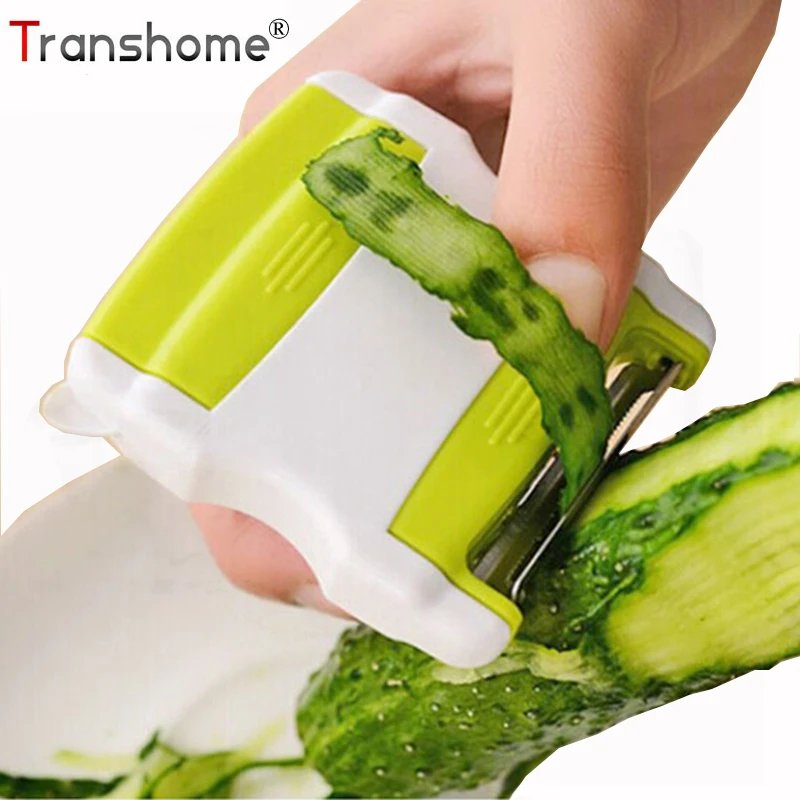

Transhome Vegetable Peeler Stainless Steel Potato/Carrot Peeler Cabbage Silicer Fruit Peeler Kitchen Gadgets Cooking Tools 2019