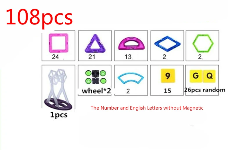 108PCS