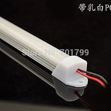 1 м 5050 60 светодио дный s/m светодио дный цветовая температура регулируется(теплый/холодный белый) светодио дный жесткая; тип U алюминий Профиль; DC24V вход; не водонепроницаемый