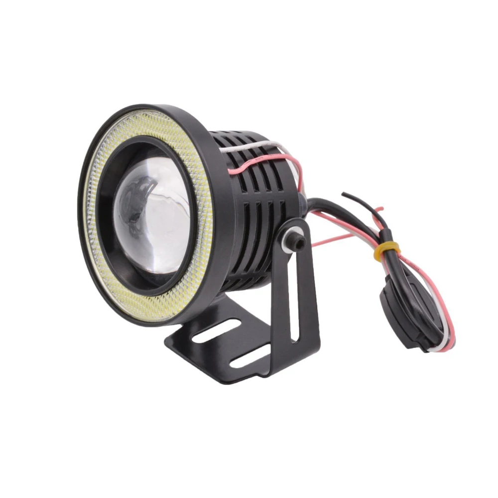 

Universal 30W Fog Lights 2.5Inch Aluminum LED 64MM Car Headlight Lamp foglamp for white blue green red light