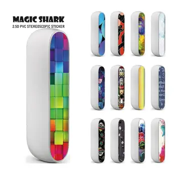 

Magic Shark Flower Glass Ball One Piece Blocks Hot Sale PVC Bumpy Case Wrap Skin Sticker for IQOS 3 3.0