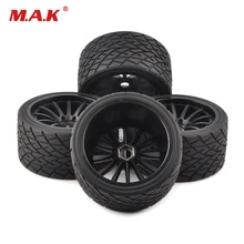 4pcs/set  1/8 scale on-road bigfoot wheels tires&rims 17mm Hex fit for 1:8 RC model car truck parts accessories26412