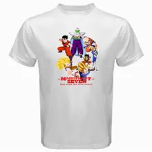Magnificent seven goku vegeta dragon ball gohan tv saiyan Tshirt White Basic Tee