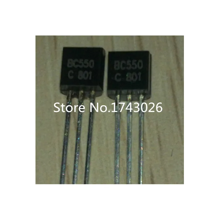 Высококачественный 100pcs BC550C BC550 ke-92 транзистор 100% новый (Сделано в Китае)... |
