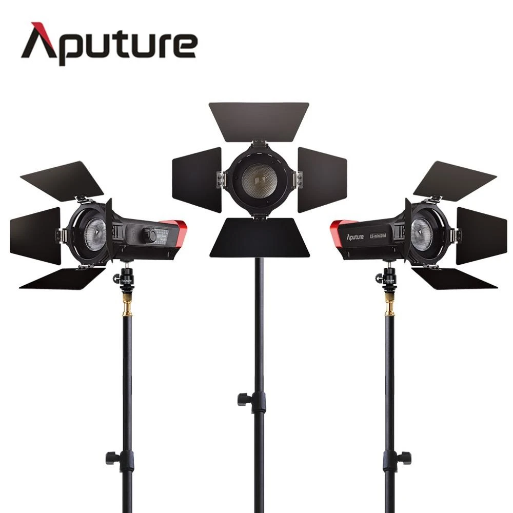 Aputure-CRI-97-LS-Mini20-flight-kit-ddc-fresnel-cob-led-light-photography-led-light-film