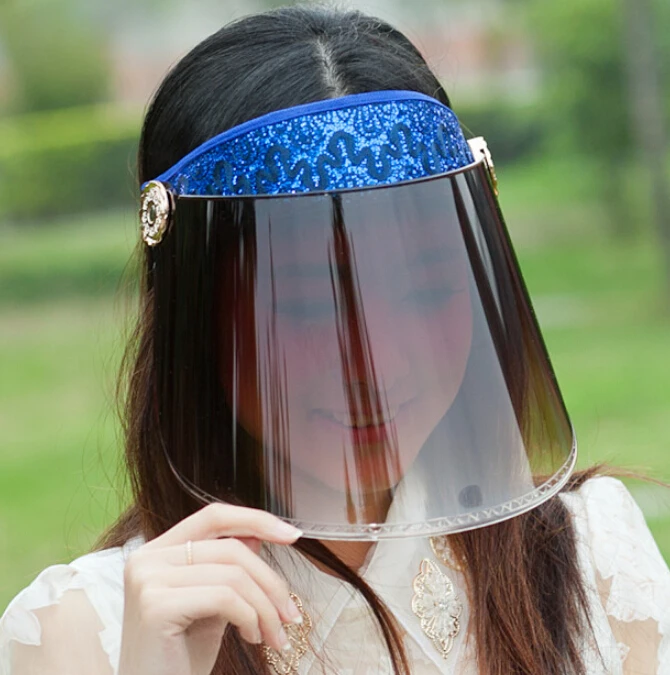 Plastic Sun Visor hat UV Protection Hat 