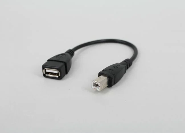 20 шт./лот USB 2 0 A Женский к B Мужской кабель для принтера удлинитель соединительный