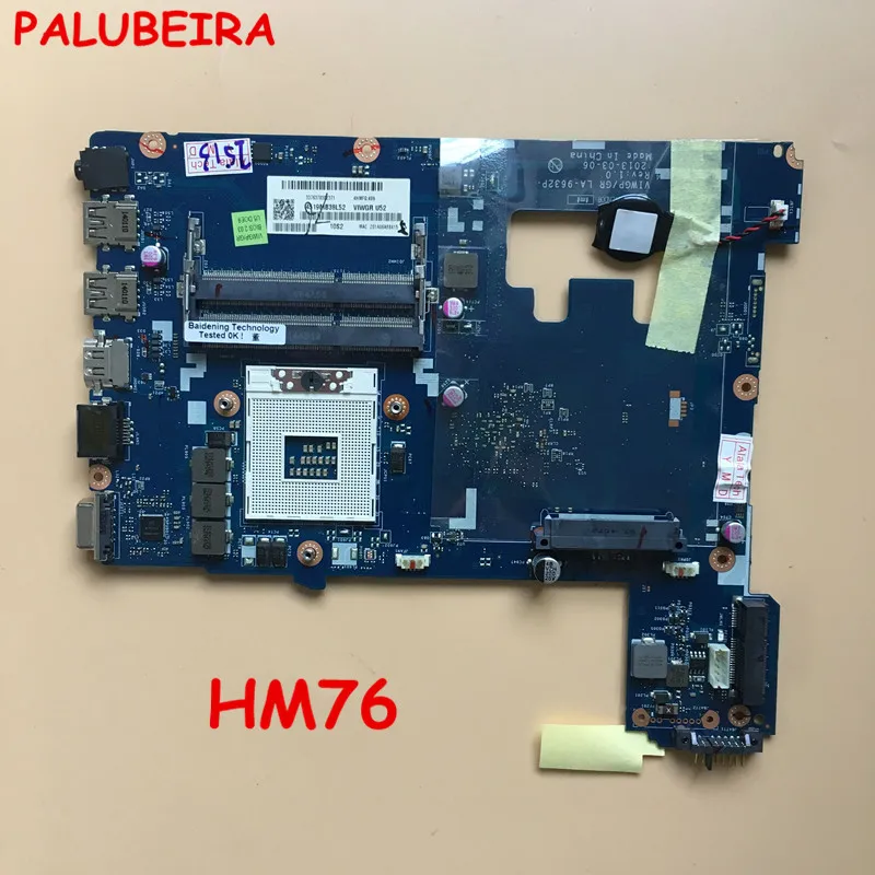 Материнская плата для ноутбука фаллоуина VIWGP/GR LA-9632P HM76 SLJ8E LENOVO G500 100%
