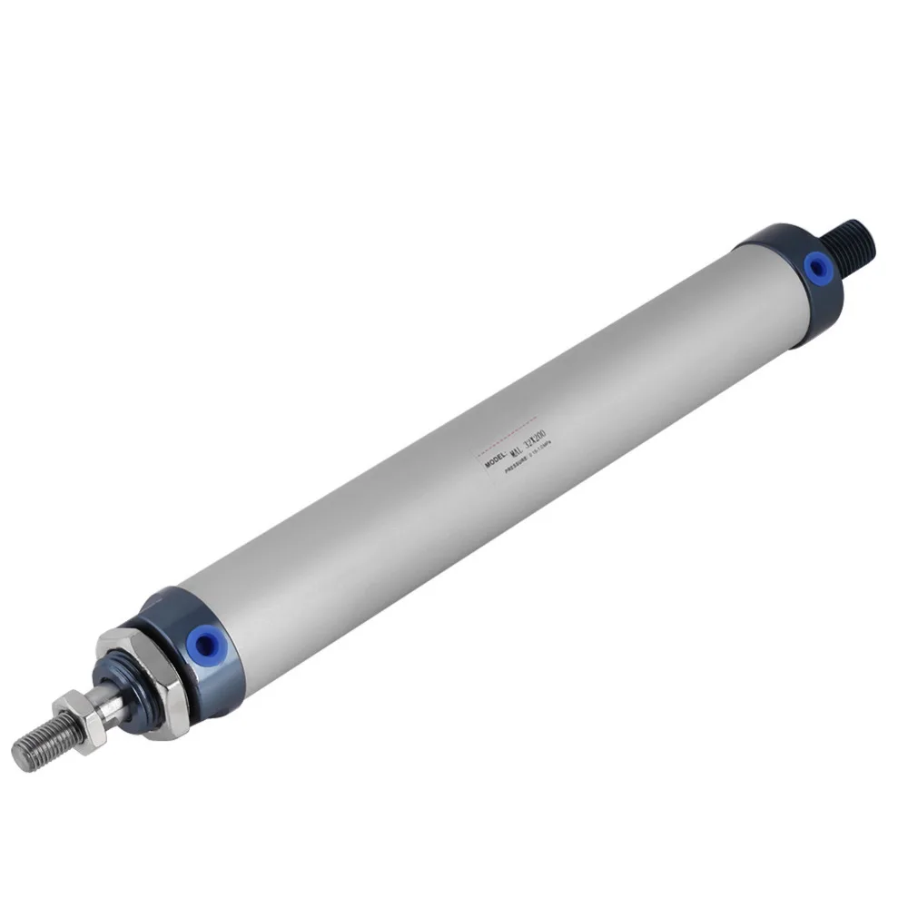 

1Pcs Dual Acting Pneumatic Cylinder Mini Air Cylinder Single Rod Air Pneumatic Cylinder pneumatics tools 2 Sizes Best Offer