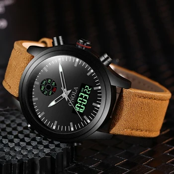 

ONOLA brand Fashion casual dual display Watch men origin wrist watch Luminous Waterproof Sports Digital&quartz Men's Watches