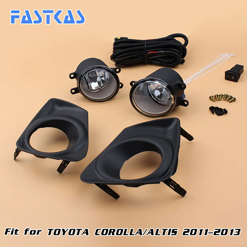 12v Car Fog Light Assembly for Toyota Corolla/Altis 2011 2013 Front