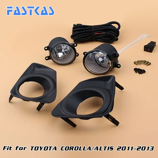 12v Car Fog Light Assembly for Toyota Corolla/Altis 2011 2013 Front