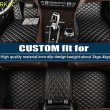 Esteiras do assoalho do carro para Volkswagen Passat CC Magotan B8 B7 B6 B5 2002-2017 ajuste personalizado carro todas as condições meteorológicas tapete do assoalho forros esteiras pé