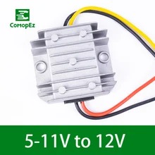 5V 11V to 12V 1A 2A 3A DC DC Converter IP68 Step Up Boost Module Voltage Frequency Converter Power Supply for Car Golf Cart 5V 11V to 12V 1A 2A 3A DC DC Converter IP68 Step Up Boost Module Voltage Frequency Converter Power Supply for Car Golf Cart
