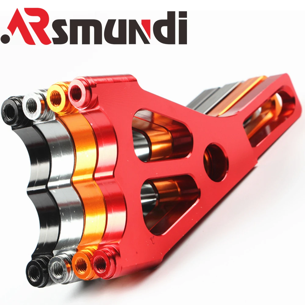 

Motorcycle Scooter CNC Rear Brake System Adapter Bracket Fit 82mm Brake Calipers With 220mm Brake Discs For Yamaha Honda