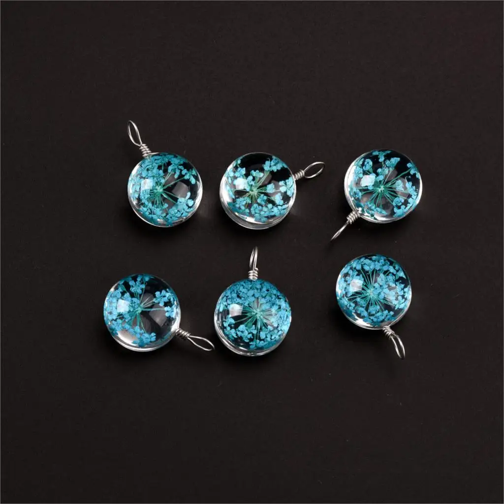 Стеклянная бусина ручной работы из железной проволоки 16 # не деревянная для
