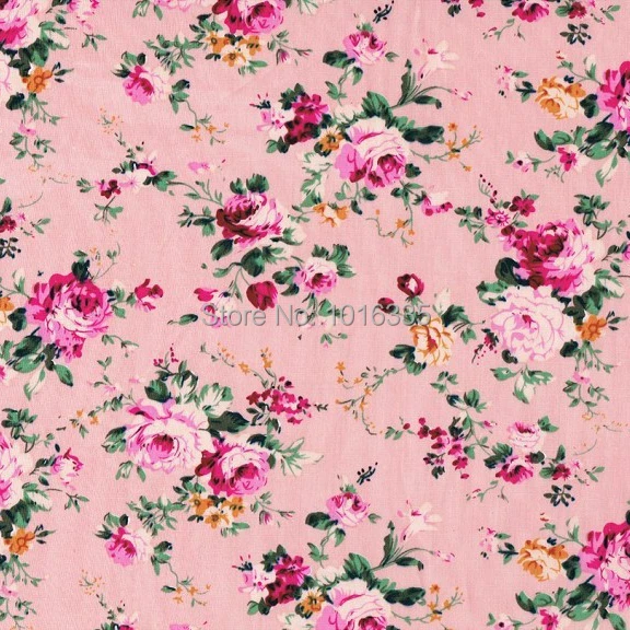 Hot Sale Pink Roses Flowers 100 Cotton Fabric 2 Yards Width 1 45 Meter Wholesale Poplin Fabric Floral Fabric 100 Cotton Fabric Cotton Fabricpoplin Fabric Aliexpress