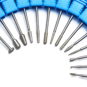 

1pcs Diamond Milling Cutter Flame Nail Drill Polishing Rotary Burr Electric Manicure Rotary Nail Art Accessories Tool JIJG18-31