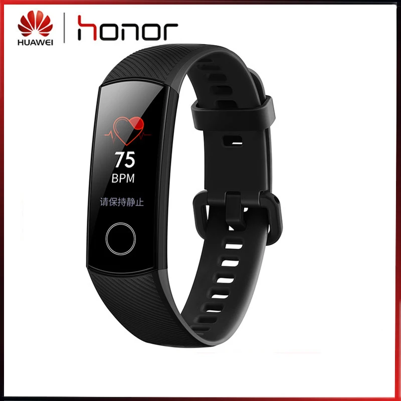 

HUAWEI HONOR Band 4 Smart Wristband Fitness Bracelet Tracker Waterproof Real-time Activity Tracker Wearable Devices ( Standard