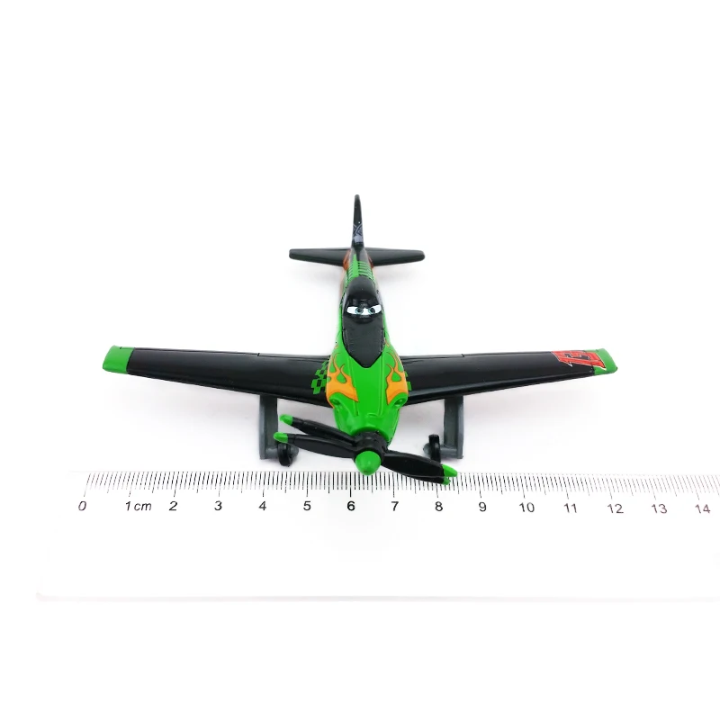 Disney Pixar Planes No.13 Ripslinger металлическая литая под давлением игрушка самолет 1:55