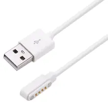 Universal 4 Pin magnetic Charge type Charging Cable with Port Magnetics USB Power Charger Cables For