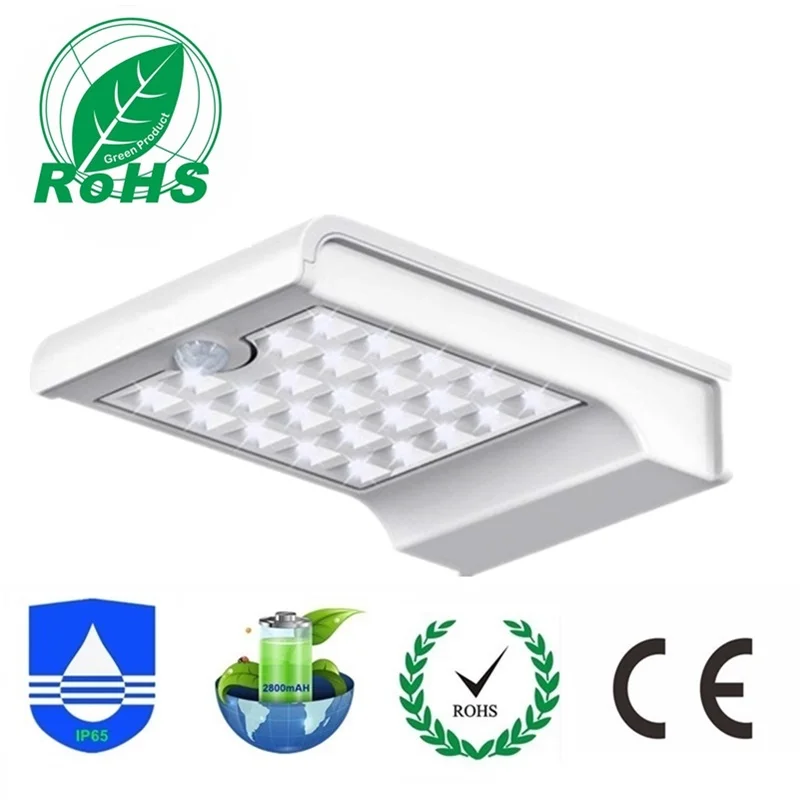 

New Led Solar 72 Leds PIR Motion Sensor Solar Outdoor Lights Luces Solares Para Exterior Waterproof IP65 For Garden Decoration