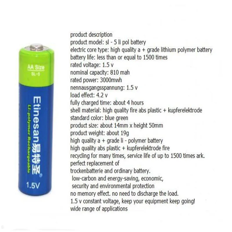 12pcs new 14500 lifepo4 lithium li-ion Toys batteries etinesan 3000mwh aa li polymer rechargeable battery+1.5v aa aaa charger 12pcs new 14500 lifepo4 lithium li-ion Toys batteries etinesan 3000mwh aa li polymer rechargeable battery+1.5v aa aaa charger