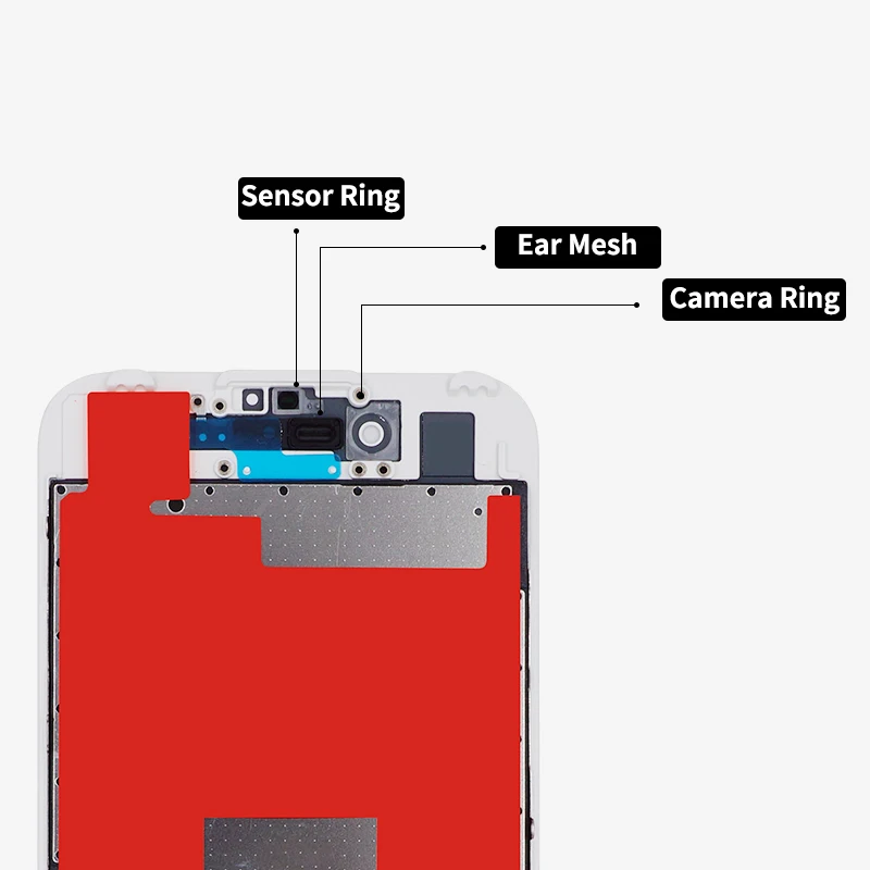 100% Tianma 20 шт./лот ЖК дисплей для iPhone 7 7G или Plus Замена сенсорного экрана дигитайзер в