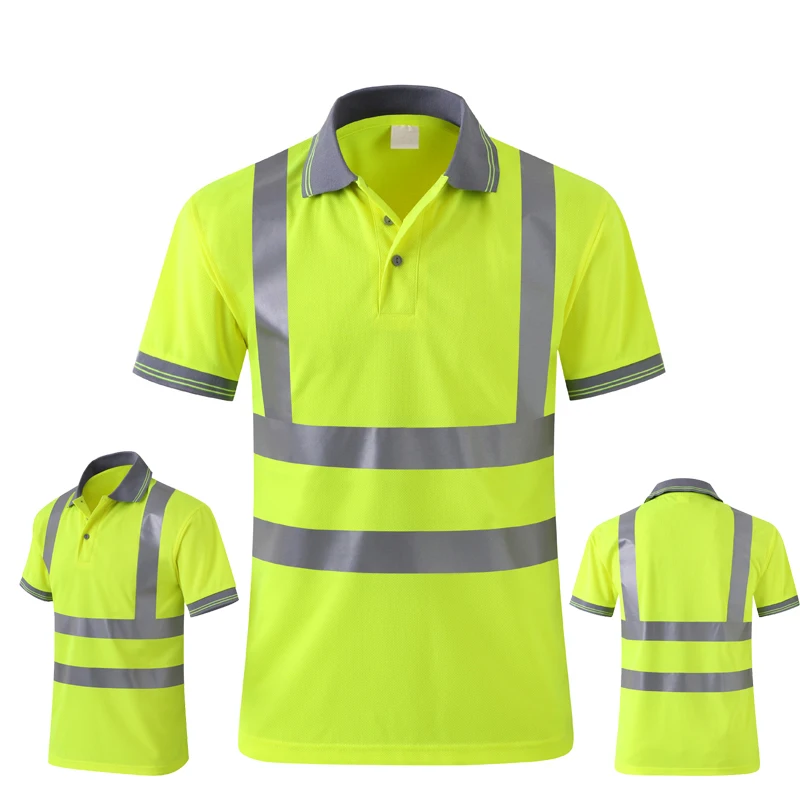 Hi visibility Safety clothing reflective t shirtin Safety Clothing