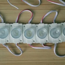 COB 3W DC12V Светодиодный модуль белого цвета; высокая яркость; 20 шт. веревка; с выпуклым объективом