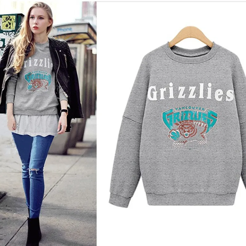 

Autumn Winter Fashion Women Sportswear Sweatshirt Letter Printed Long-sleeve Casual Different Harajuku Style Hoodies