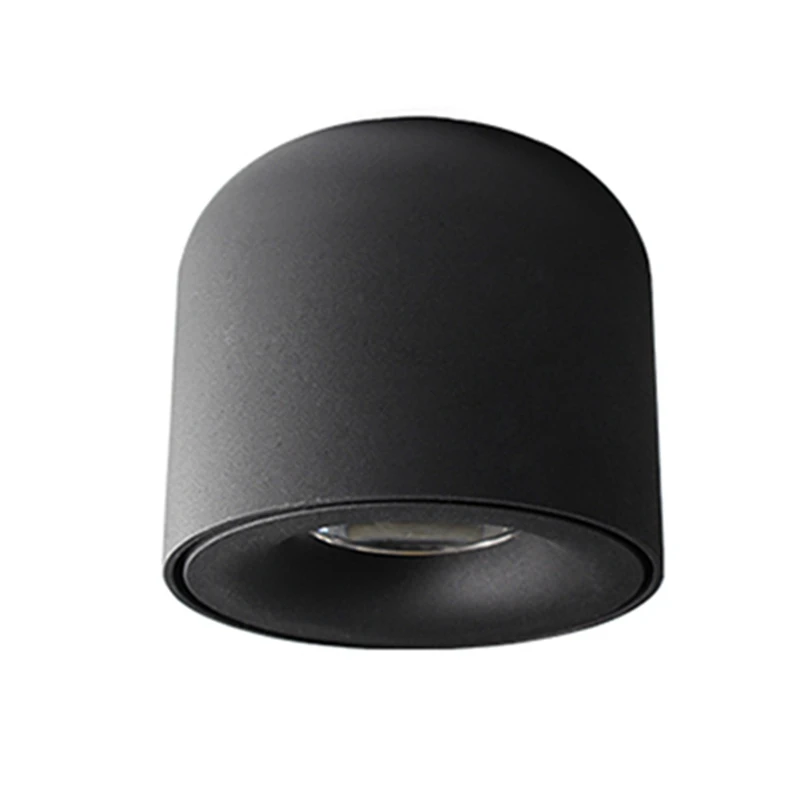 

ABSS-Led Ceiling Spotlight 7W Downlight Life Light Nordic Kitchen Hallway Bathroom Lamp (Warm Light) Aluminum