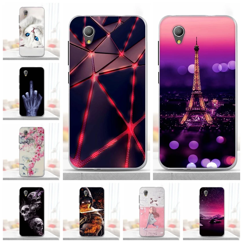 Чехол для телефона Alcatel 1 5033D чехол Funda Капа силиконовый Мягкий ТПУ 3D 5033