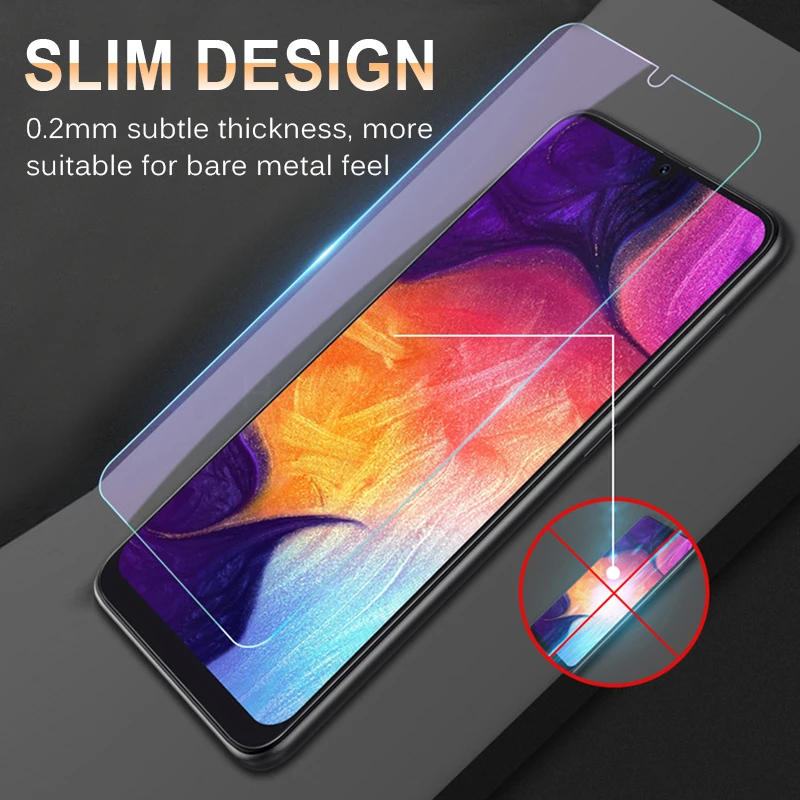 20D полное покрытие закаленное стекло для Samsung Galaxy A30 A10 A20 A50 A70 Защита экрана M20 M30 A7 A8