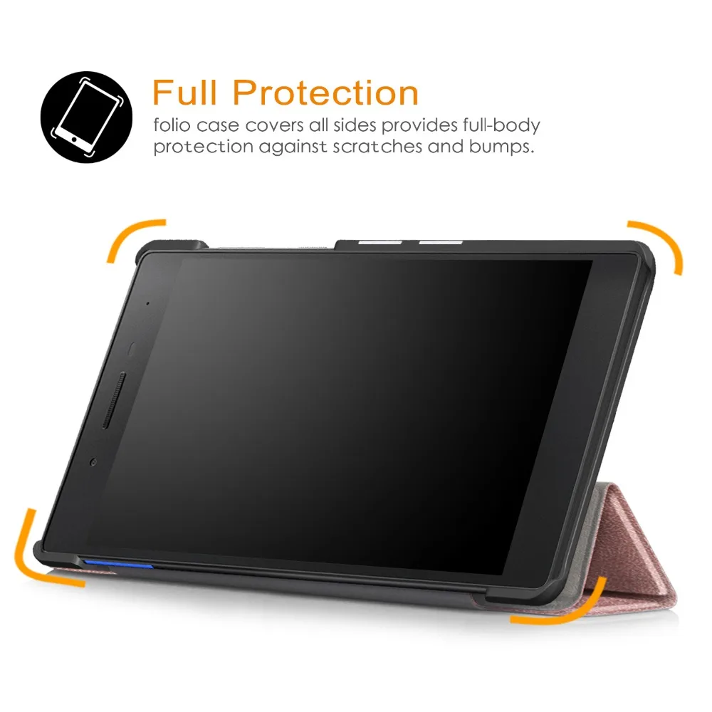 Тонкий Магнитный откидной крышкой чехол для lenovo Tab 7 Essential TB-7304F TB-7304I TB-7304x Крышка для lenovo Tab 7 Essential чехол