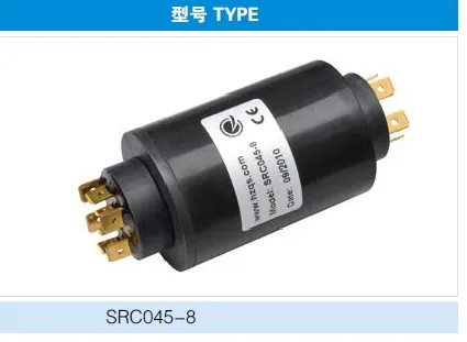 

8 circuit conductive Straight type slip ring SRC045