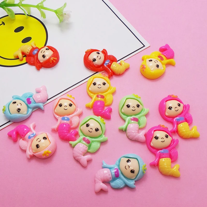 

2019 Addition Slime Charms for Slime Supplies Filler DIY Polymer Mermaid Accessories Toy Lizun Model Tool for Kids Toys Gift E
