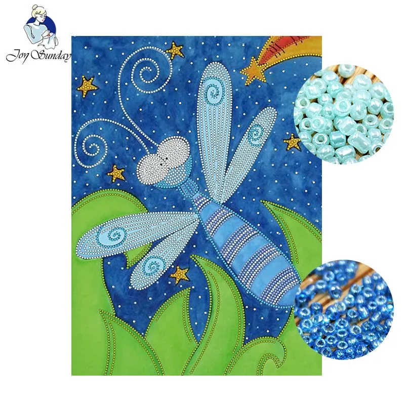 JOY SUNDAY Рукоделие сделай сам бисер вышивка крестом иглы животное точность печать