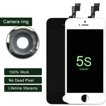 2PCS High Quality pantalla for lcd iphone 5 lcd display with touch screen Digitizer Replacement LCD for iphone 5s 5c 5g