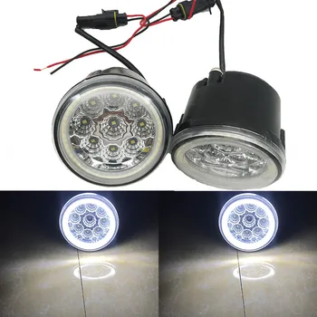 

2PCS LED Fog Lamp Assembly 20W Fog Light For Nissan X-Trail T31 Juke Vampira Quest 2007-2014 Led Fog Lights DRL Lamps