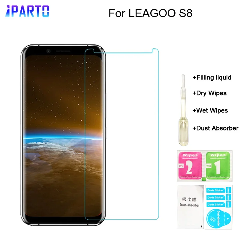LEAGOO S8 закаленное стекло 100% хорошее качество премиум 9H Защитная пленка для экрана